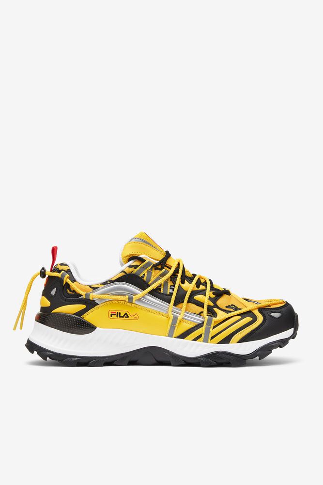 Fila Sneakers Mens Yellow - Expeditioner - Philippines 1406273-QL